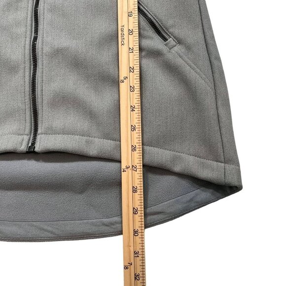 The North Face Women's Grey Long Full Zip Hooded‎ Cirrus Jacket Size Small - Picture 10 of 10